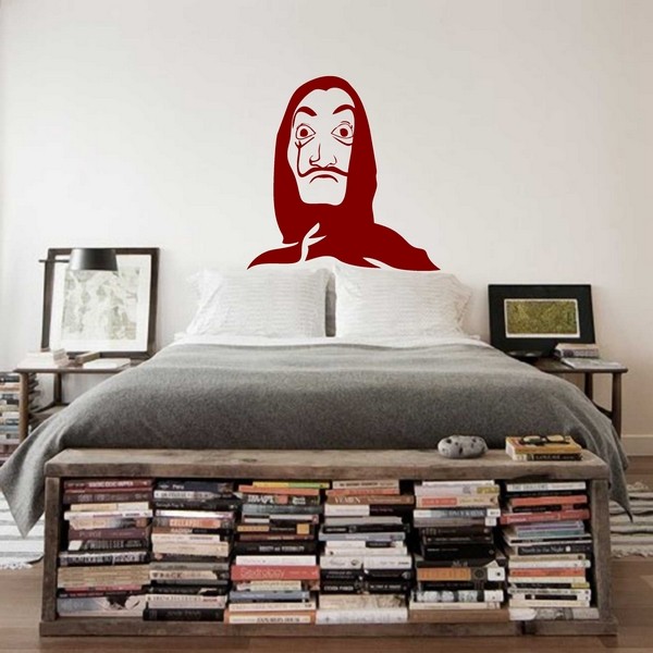 Exemple de stickers muraux: Casa de Papel 01
